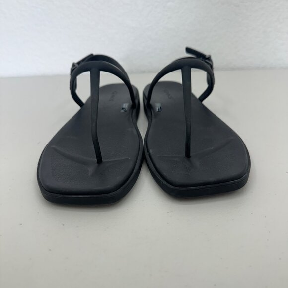 Crocs Miami Thong Black Flip Flop Heel Strap Sandals Shoes 209793 Womens size 10 - Picture 2 of 8